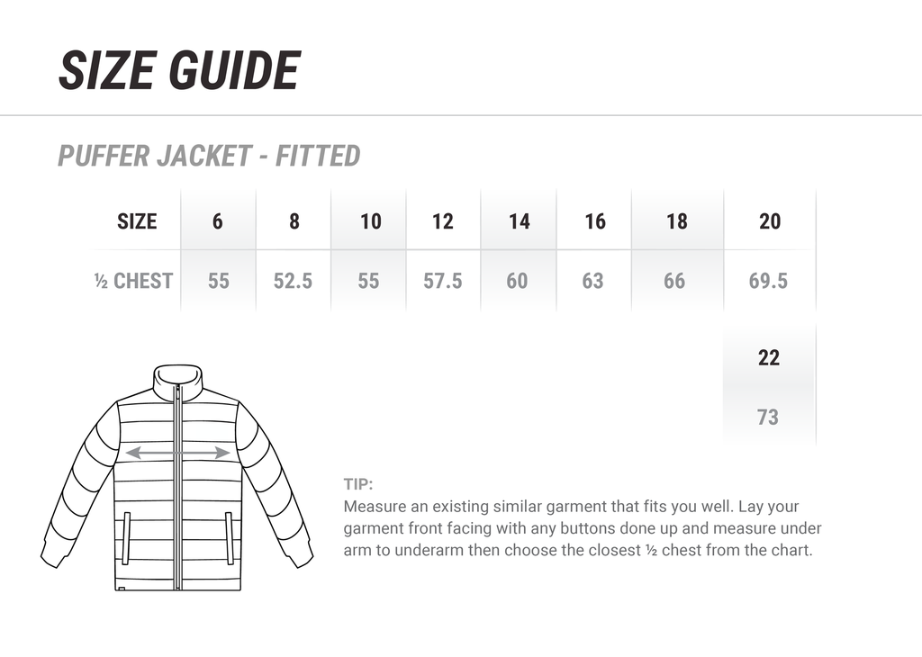 Puffer Jacket - Fitted