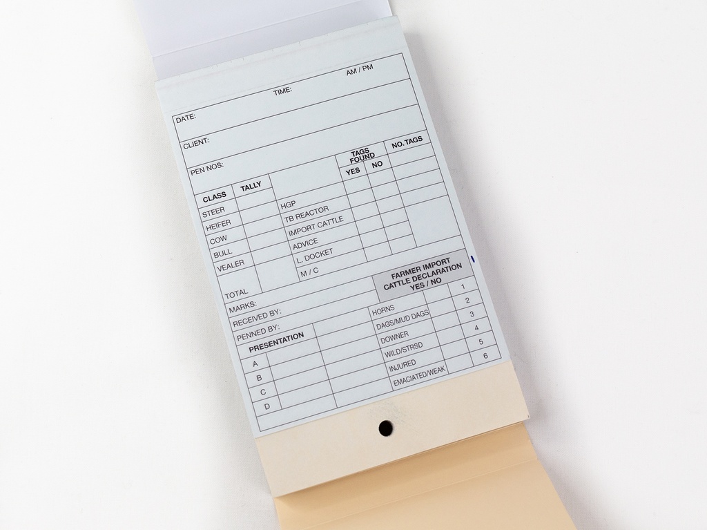 Cattle Pen Cards Rotary