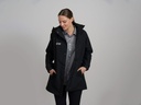 Anorak Long Line Jacket Removable Hood- Fitted